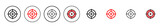 Target icon vector illustration. goal icon vector. target marketing sign and symbol
