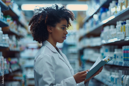 Cropped shot of an attractive young female pharmacist working in a pharmacy