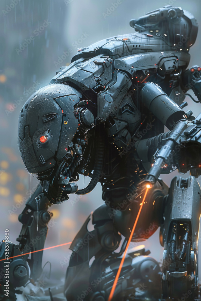 Fototapeta premium Mechanical Carnage