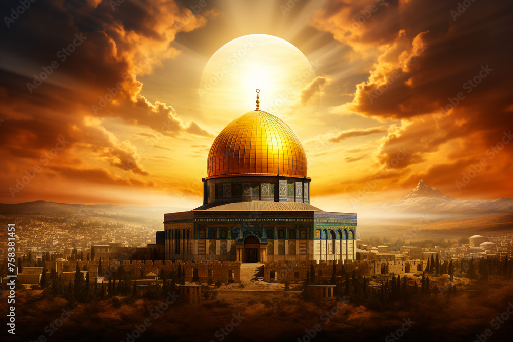 Fototapeta premium Masjid Aqsa