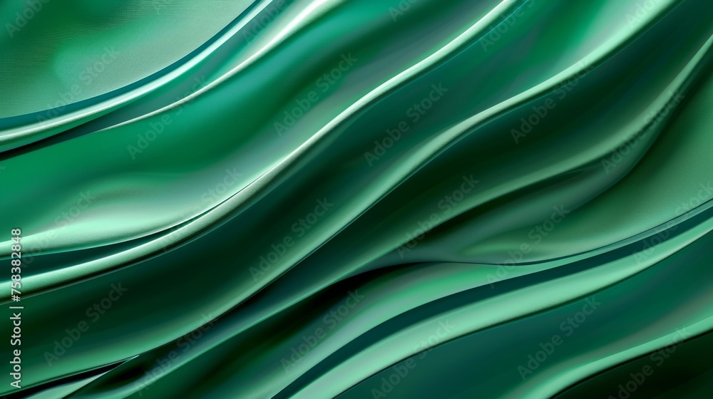 Obraz premium Shaded Emerald Radiance: Background with emerald green gradient and delicate shading.
