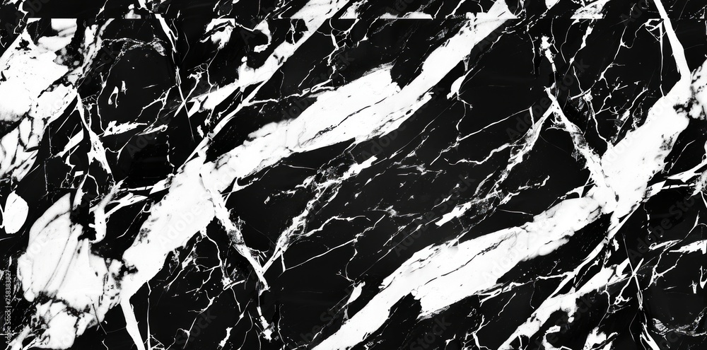 Gray Scale Marble Symphony: Seamless design harmonizing black, white, and gray marble patterns.