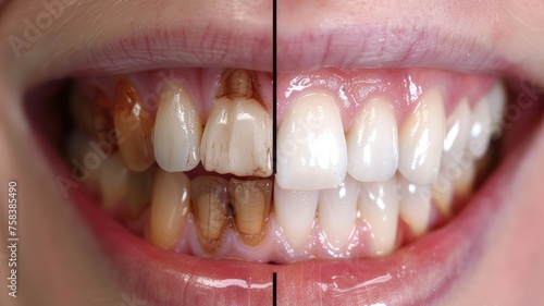 Dental Makeover: Before vs After Teeth Correction and Whitening
