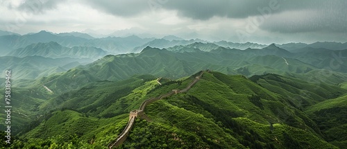 landscape with clouds