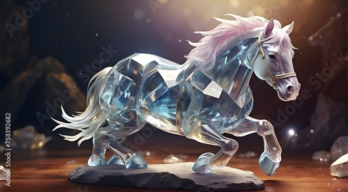 lovely crystal steed photo