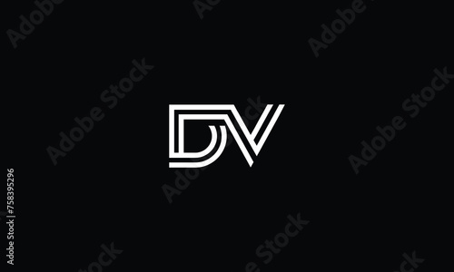 Free Download DV, VD, D, V, Abstract Letters Logo monogram - GFXLoad