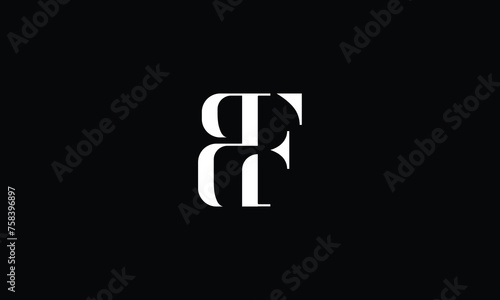 BF, FB, B, F, Abstract Letters Logo Monogram © art.creater786