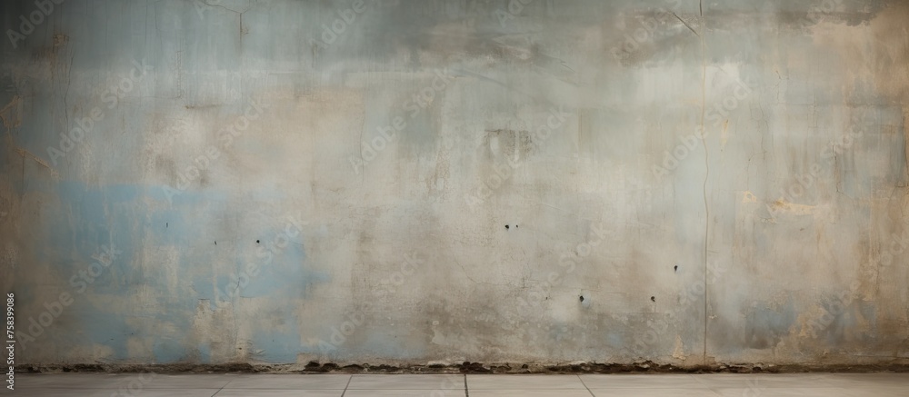 A rectangular room with hardwood flooring and brick patterned walls made of composite materials A rectangular room with hardwood flooring and brick patterned walls made of composite materials