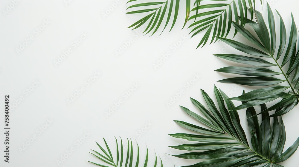 Tropical palm leaves jungle leaf seamless floral pattern background Tropical palm leaves jungle leaf seamless floral pattern background