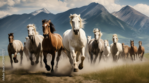 herd of horses © qaiser