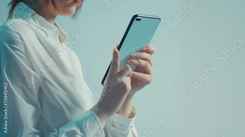A hand with a smartphone, a smartphone, a PDA