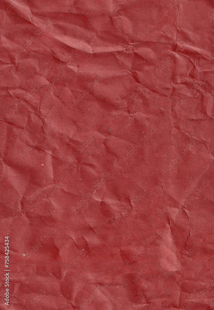 Seamless crumpled dark red craft paper texture. Old scrapbook paperboard. Vertical portrait orientation. Seamless crumpled dark red craft paper texture. Old scrapbook paperboard. Vertical portrait orientation.