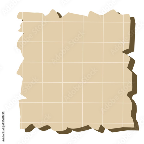 dull old paper vector