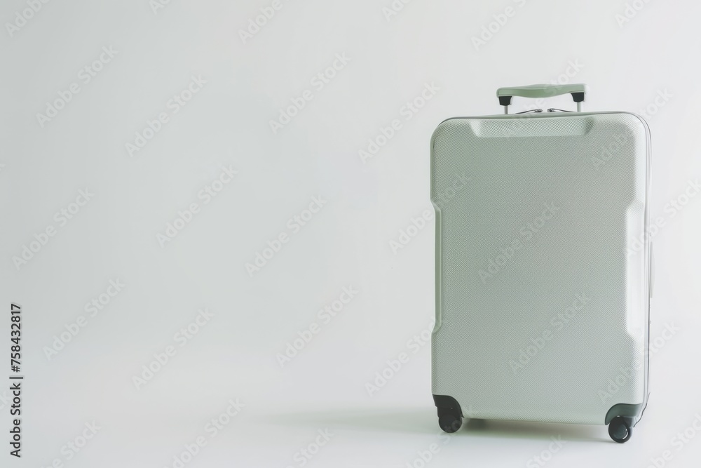 luggage with pink balloons on a blue background luggage with pink balloons on a blue background