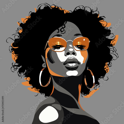 black woman silohuette