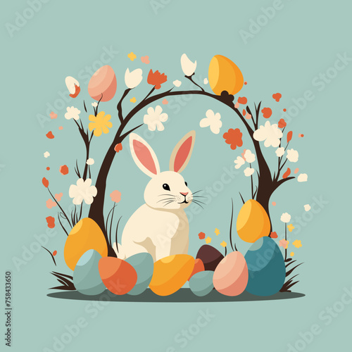 easter eggs social media banner