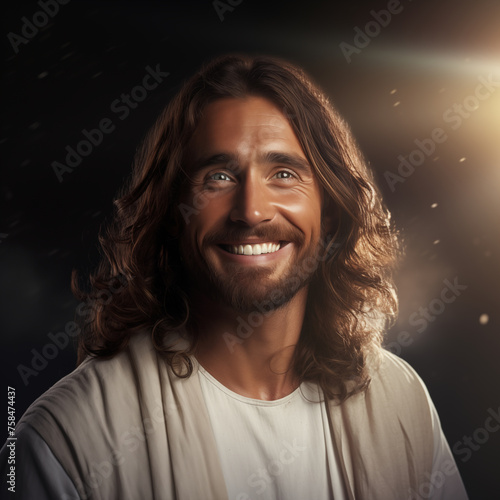 Jesus Christ smiling photo