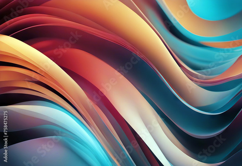 Minimal colorful waves abstract retro motion background stock videoBackgrounds Retro Style Animated Video Vibrant Color 1990-1999 photo