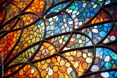 Sacred Spectrum: The Radiance of Stained Glass Adorning Architectural Splendor in Worship Spaces