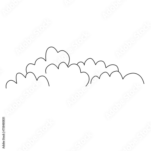 bush line doodle