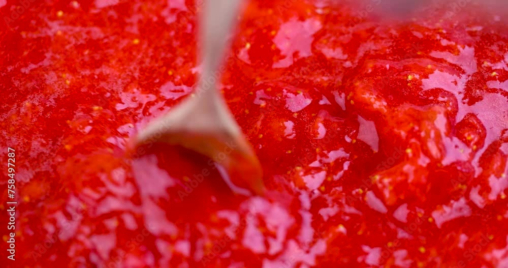 strawberry puree of fresh red strawberries, homemade organic strawberries while cooking berry puree and jam strawberry puree of fresh red strawberries, homemade organic strawberries while cooking berry puree and jam