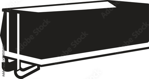 Dumpster company logo with elegant style design