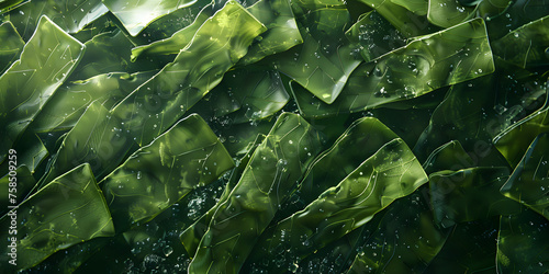 Exploring the Fascinating World of Seaweed Snacks Seaweed snacks a popular healthy treat rich in nutrients Dried seaweed background   photo