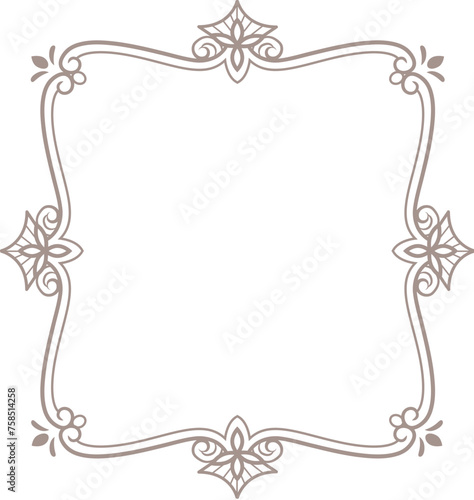 Floral frame