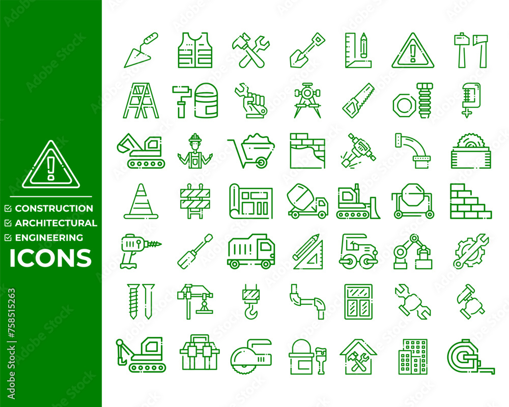 Construction icons
