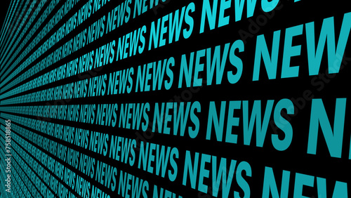 Information on black background with news headline news layout red news title, breaking news, news text