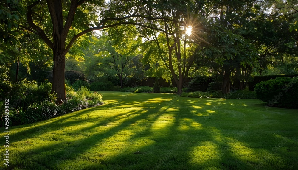 Obraz premium Shade garden