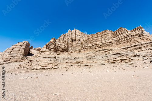 Landscape of Yadan, the Five Fort Devil City in Hami, Xinjiang, China