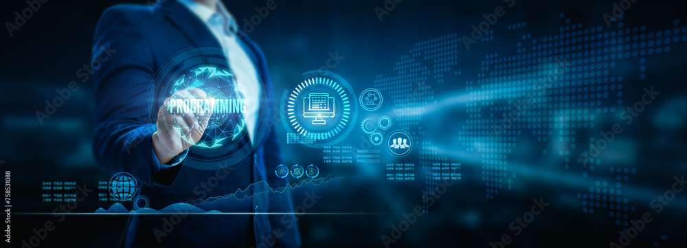 Programming code. Programming code icon made with binary code. Digital binary data and streaming digital code. Programming Concepts.. Programming code. Programming code icon made with binary code. Digital binary data and streaming digital code. Programming Concepts..