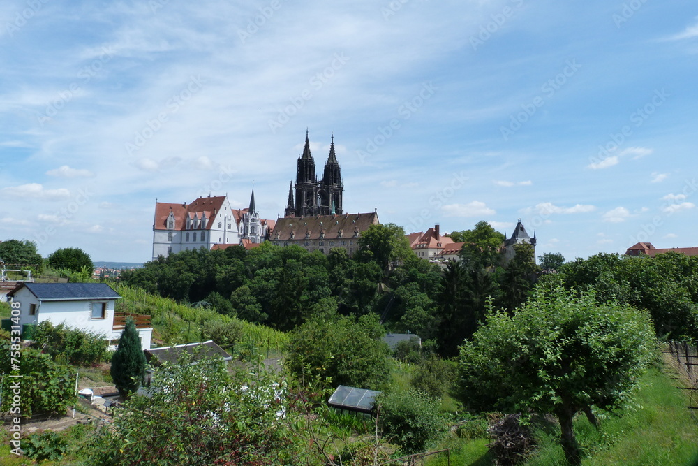Burgberg mit Dom und Schloss in Meißen