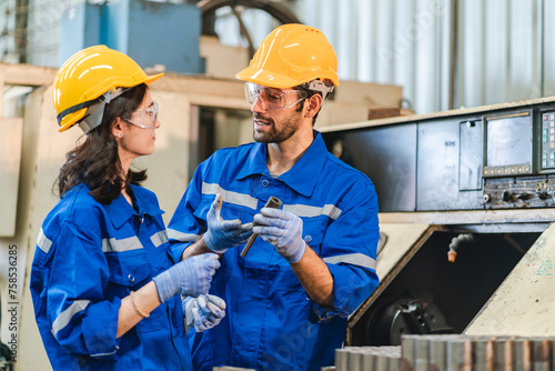woman engineer in uniform h...