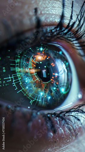 Smart contact lenses augmented vision.