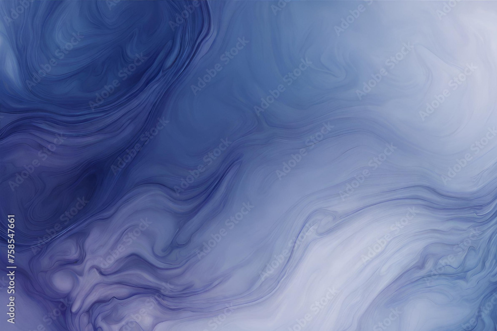 Obraz premium Abstract gradient smooth Blurred Marble Indigo Blue background image