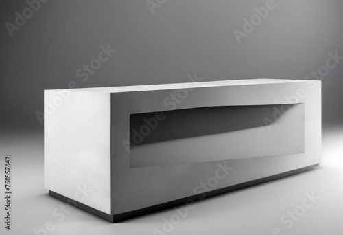 content grey rendering stand design replace adding made top background3d copy splay space your concrete Product white poduim display product racked concrete cement grey grunge copy space banner photo