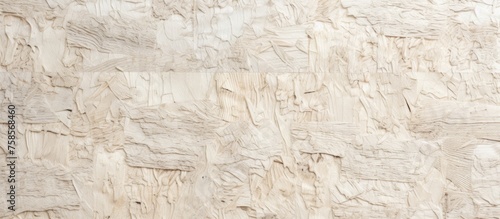 A close up of a piece of wood flooring with a marble texture in brown and beige colors, creating a beautiful pattern resembling natural rock art