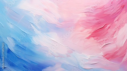 Pastel Colored Brush Strokes Background