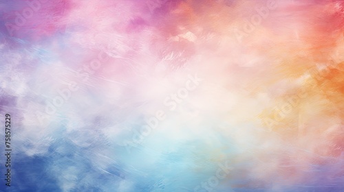Pastel Watercolor Paint Texture Background