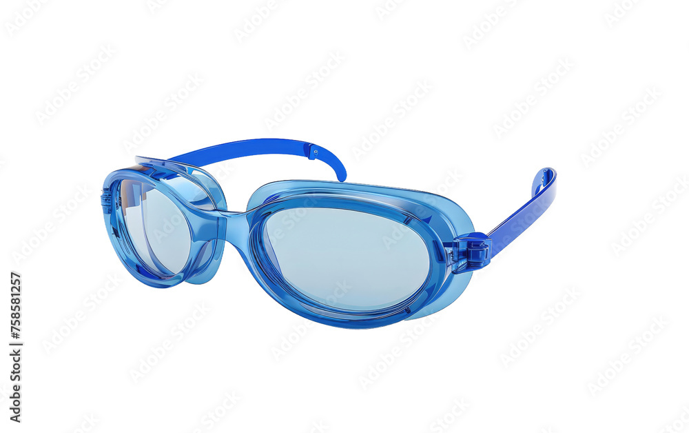 Goggles made of plastic isolated on transparent Background Goggles made of plastic isolated on transparent Background