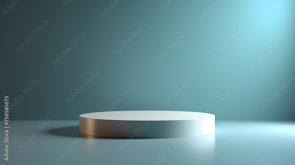 Empty Product Table on Clean and Solid Background: Minimalist Product Display Empty Product Table on Clean and Solid Background: Minimalist Product Display