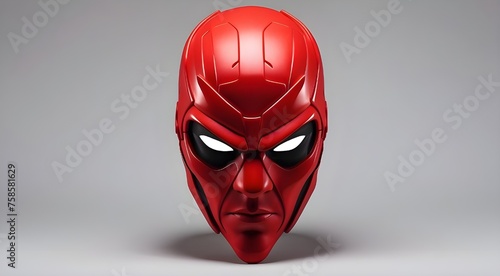 Cutout superhero mask