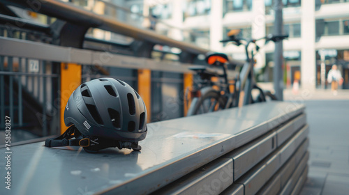 unique and important helmet for cycle racing.