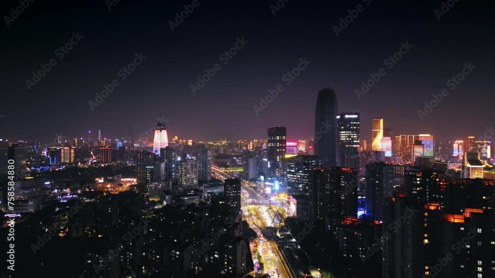 Urban Environment of Sanjiangkou, Ningbo City, Zhejiang Province, China Urban Environment of Sanjiangkou, Ningbo City, Zhejiang Province, China
