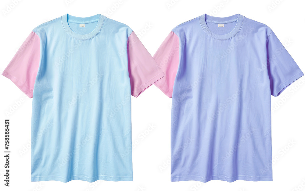Soft-hued T-Shirt isolated on transparent Background Soft-hued T-Shirt isolated on transparent Background