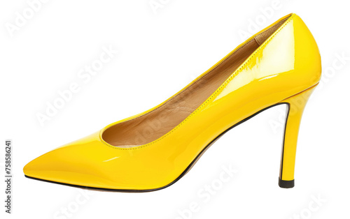 Honey High Heel isolated on transparent Background