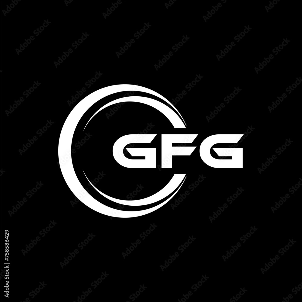 Vetor de GFG Logo Design, Inspiration for a Unique Identity. Modern ...