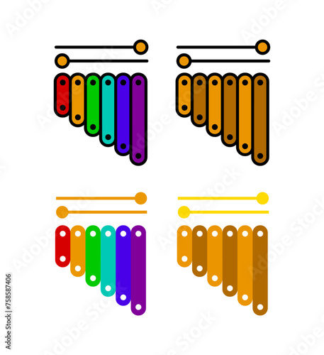 percussion instrument, cute xylophone, music class supplies